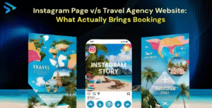 instagram vs travel agency website