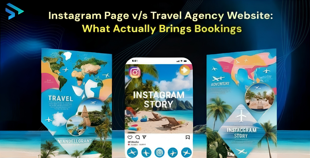 instagram vs travel agency website